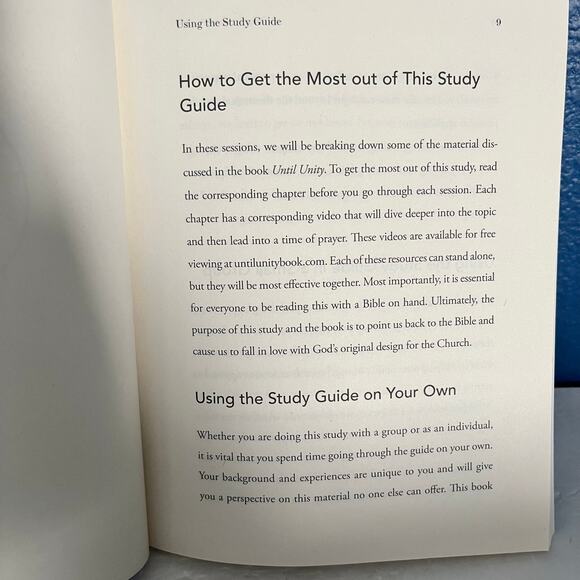 Until Unity” Study Guide by Francis Chan - First Edition (2021) - Picture 6 of 8